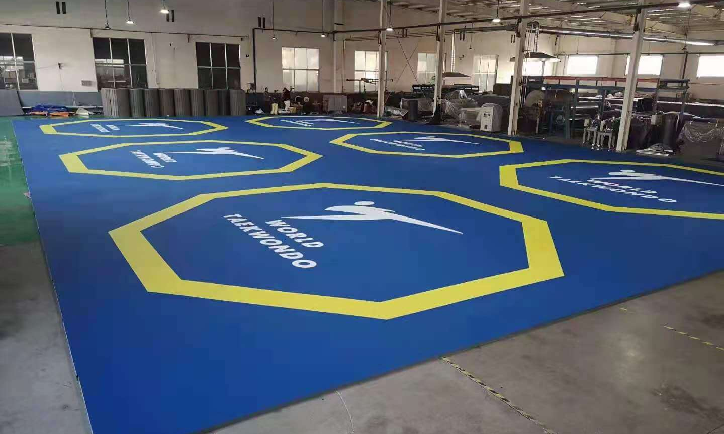 Taekwondo roll mats