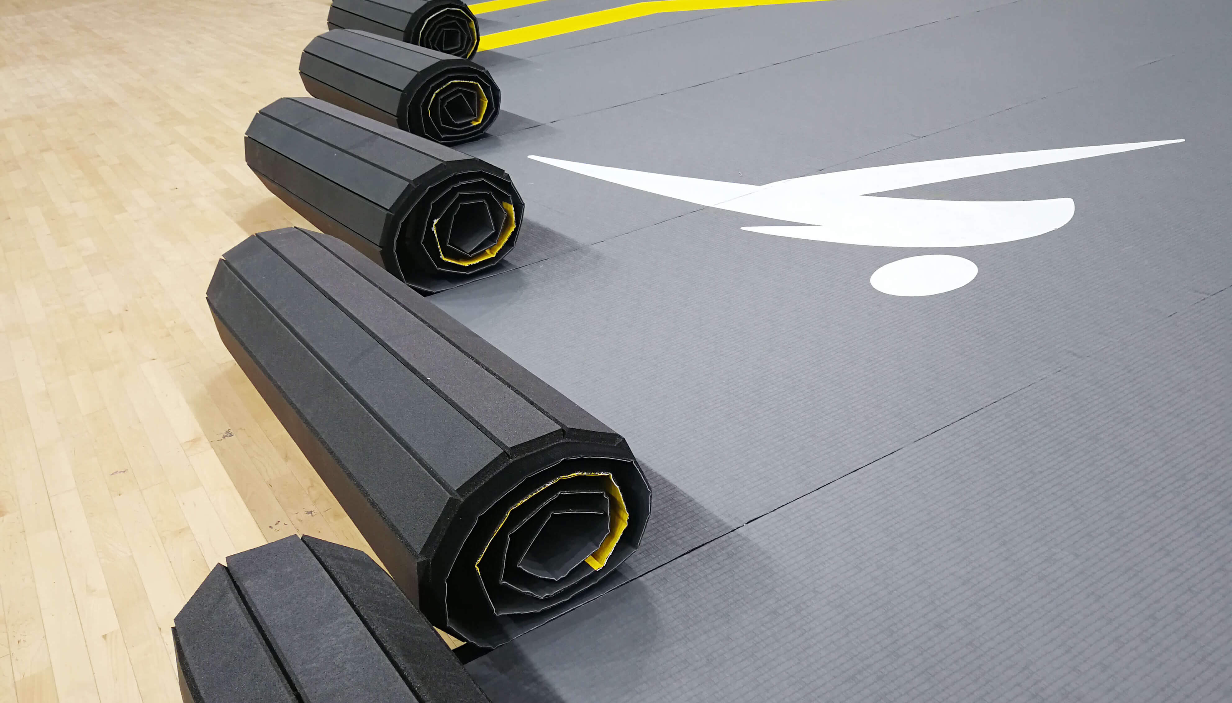 Taekwondo roll mats